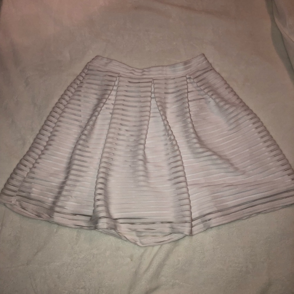 White skirt